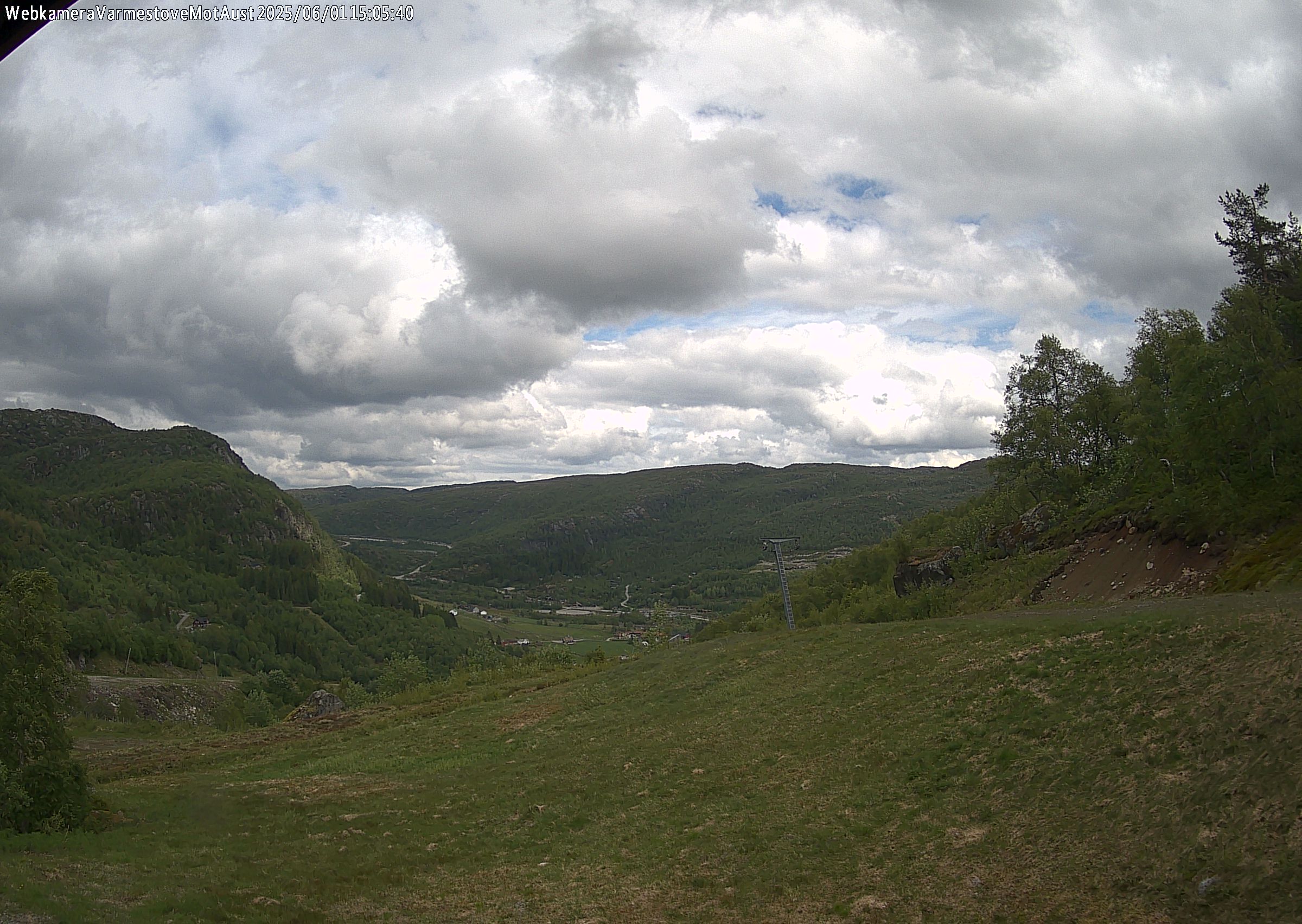 Webcam Ljosland, Åseral, Vest-Agder, Norwegen